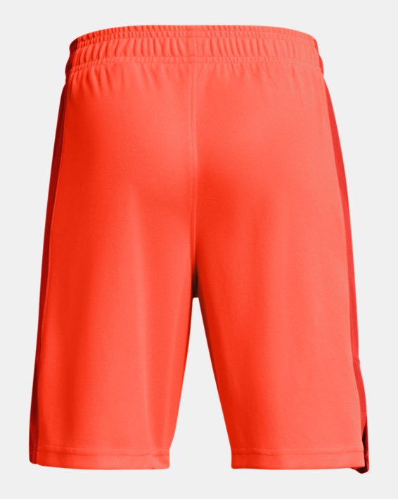 Boys' UA Zone 7" Shorts, Orange, pdpMainDesktop image number 1